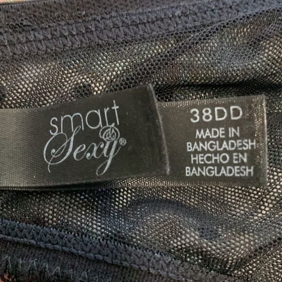 Underwire Mesh Lace Bra - Picture 3 of 4